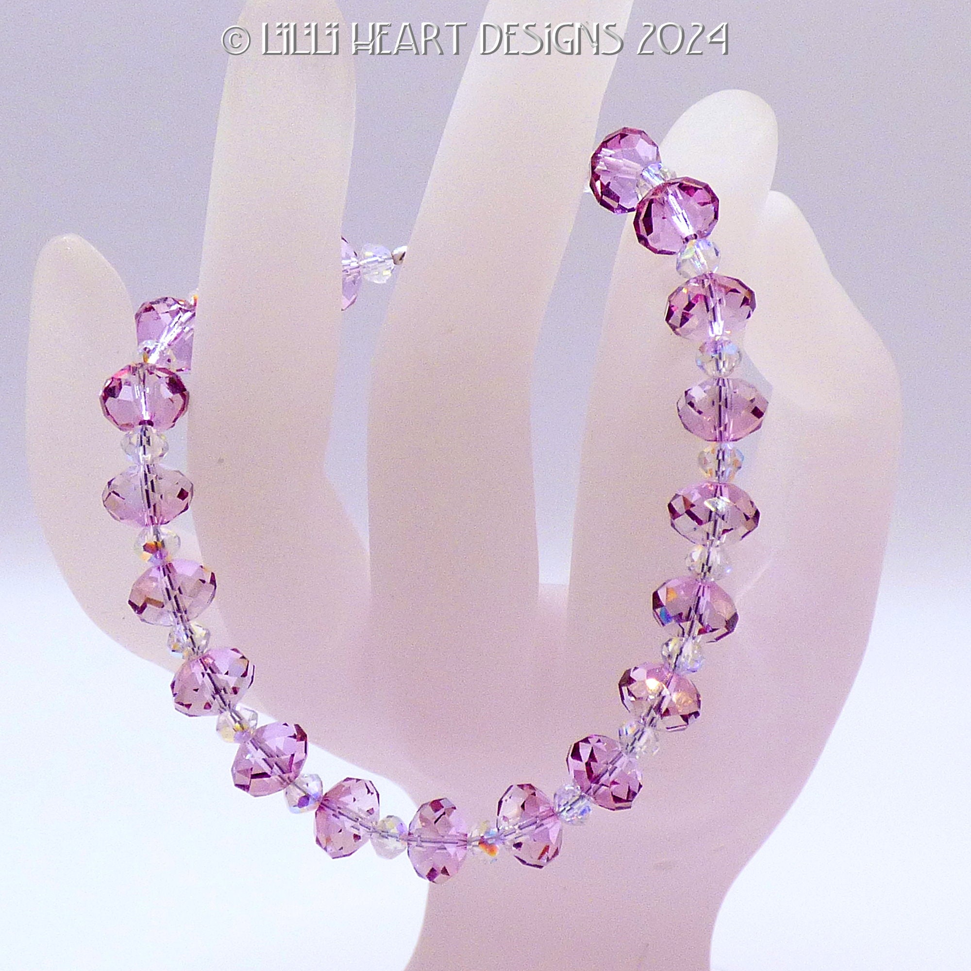 Crystal bracelet Swarovski Pink in Crystal - 54939691