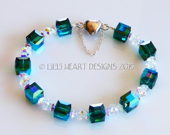 Swarovski エメラルドグリーン ブレスレット il_340x270.1986218382_3i2o.jpg