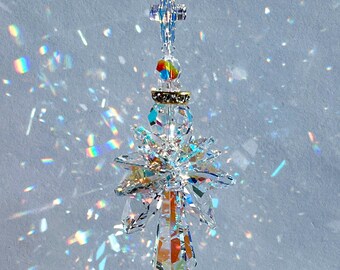 スワロフスキークリスタルサンキャッチャー 特大 20mm 極上クリア