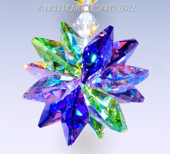 貴重】Swarovski クリスタルスターオーナメント クリスタルハンギング