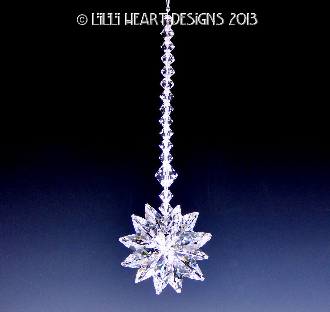 SWAROVSKIオーナメント✩.*˚置き型サンキャッチャー SWAROVSKI（スワロフスキー）クリスタル仕様の高級サン
