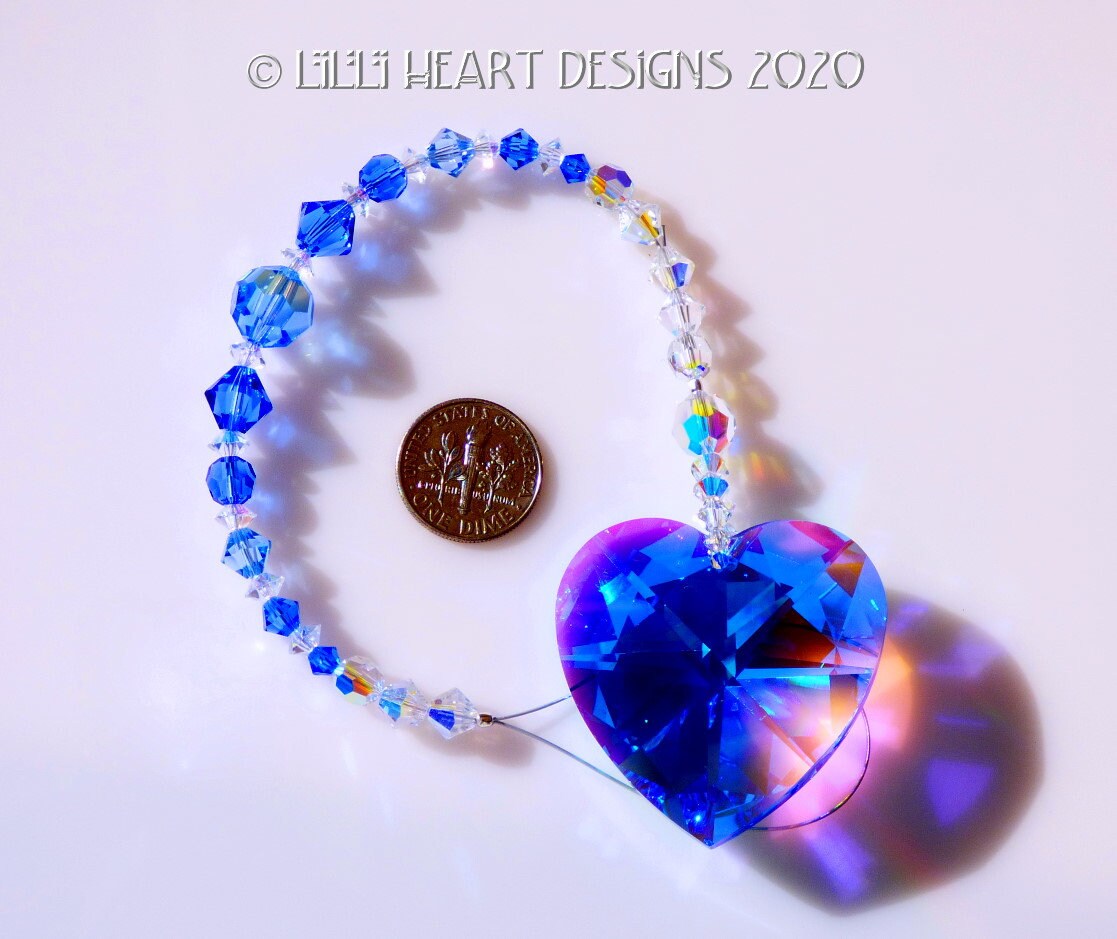 スワロフスキークリスタルサンキャッチャー ビッグ 40 mm オーロラ