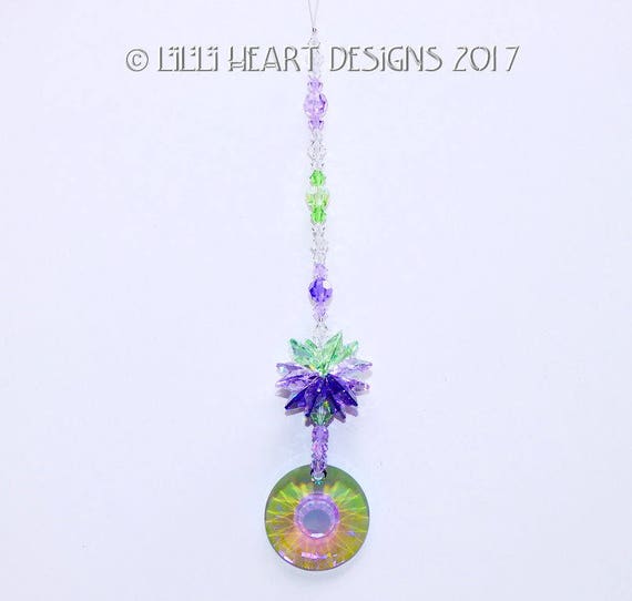 スワロフスキークリスタルサンキャッチャー 美しいパラダイスシャイン