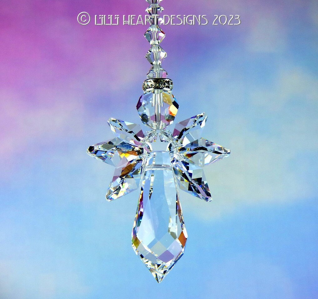 Vintage Crystal Ornaments - Etsy UK