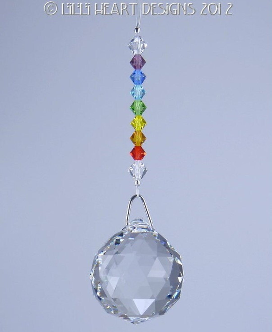 スワロフスキークリスタルサンキャッチャー 30 mm ボール カーチャーム