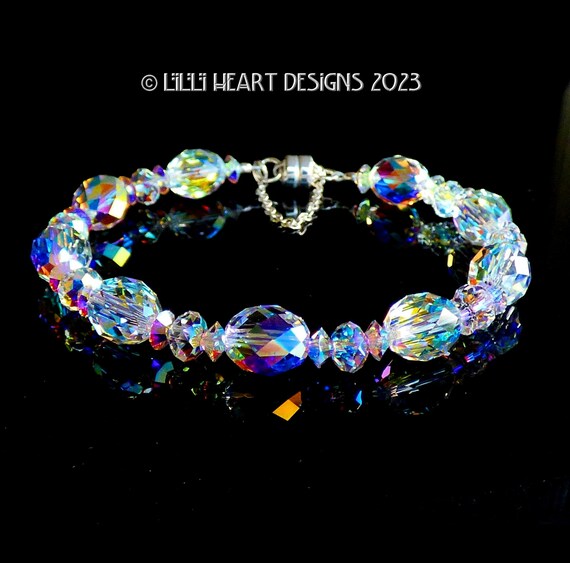 NEW Swarovski Crystal Bracelet Aurora Borealis NEW STYLE