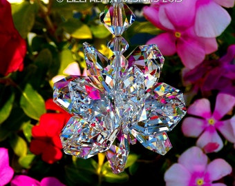 スワロフスキークリスタルサンキャッチャー 特大 20mm 極上クリア