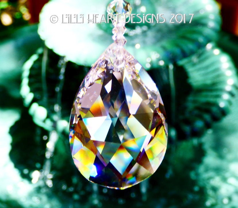 巨大なスワロフスキークリスタルサンキャッチャー、非常に希少な