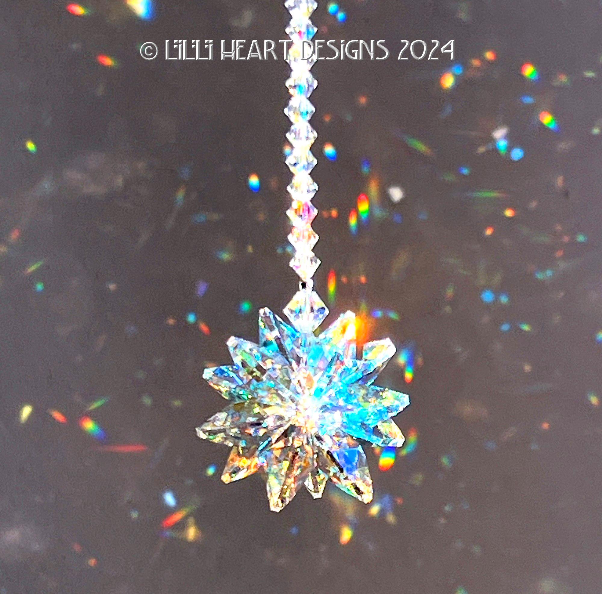 Wild Things Heart Of Hearts – Acchiappasole Arcobaleno In Ottone Con Cristalli, Regalo San Valentino