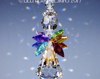 スワロフスキークリスタルサンキャッチャー ビッグ 33 mm クリア