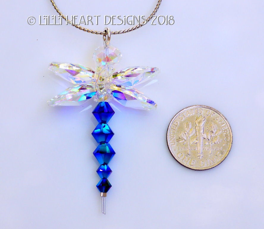 スワロフスキークリスタルサンキャッチャー 2X AB インディゴブルー My