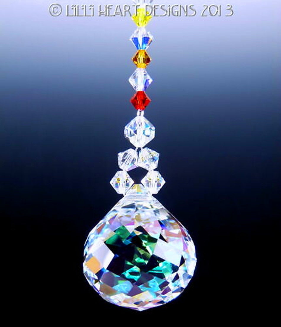 スワロフスキークリスタルサンキャッチャー レインボーメーカー 30mm