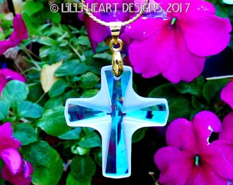 Lalique sale cross pendant