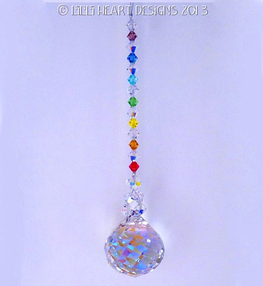 スワロフスキークリスタルサンキャッチャー レインボーメーカー 30mm