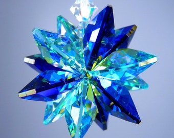 スワロフスキークリスタルサンキャッチャー 希少 AB コーティング