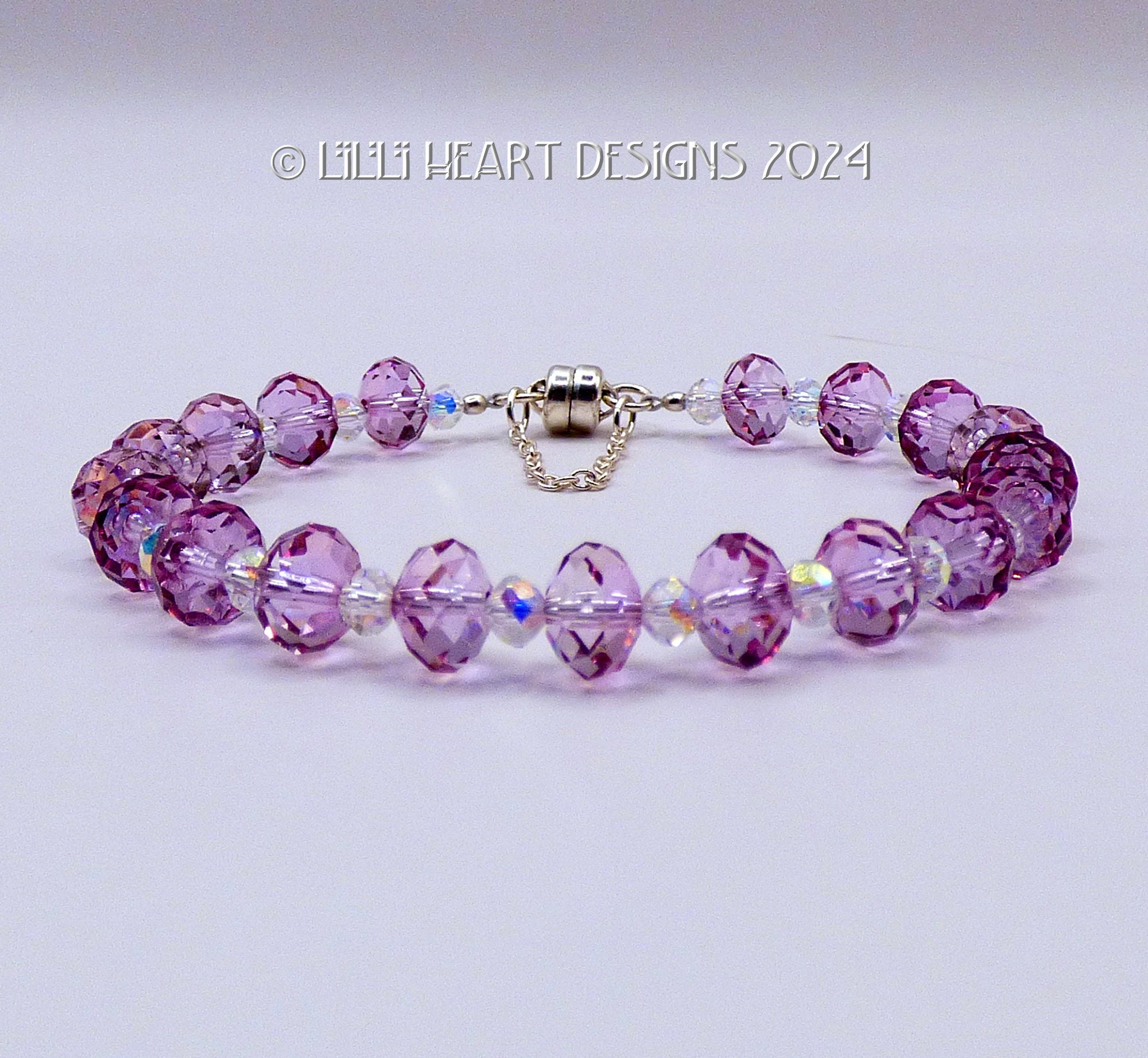 Crystal bracelet Swarovski Pink in Crystal - 54939691
