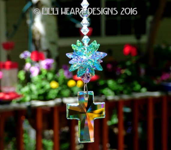 貴重】Swarovski クリスタルスターオーナメント クリスタルハンギング