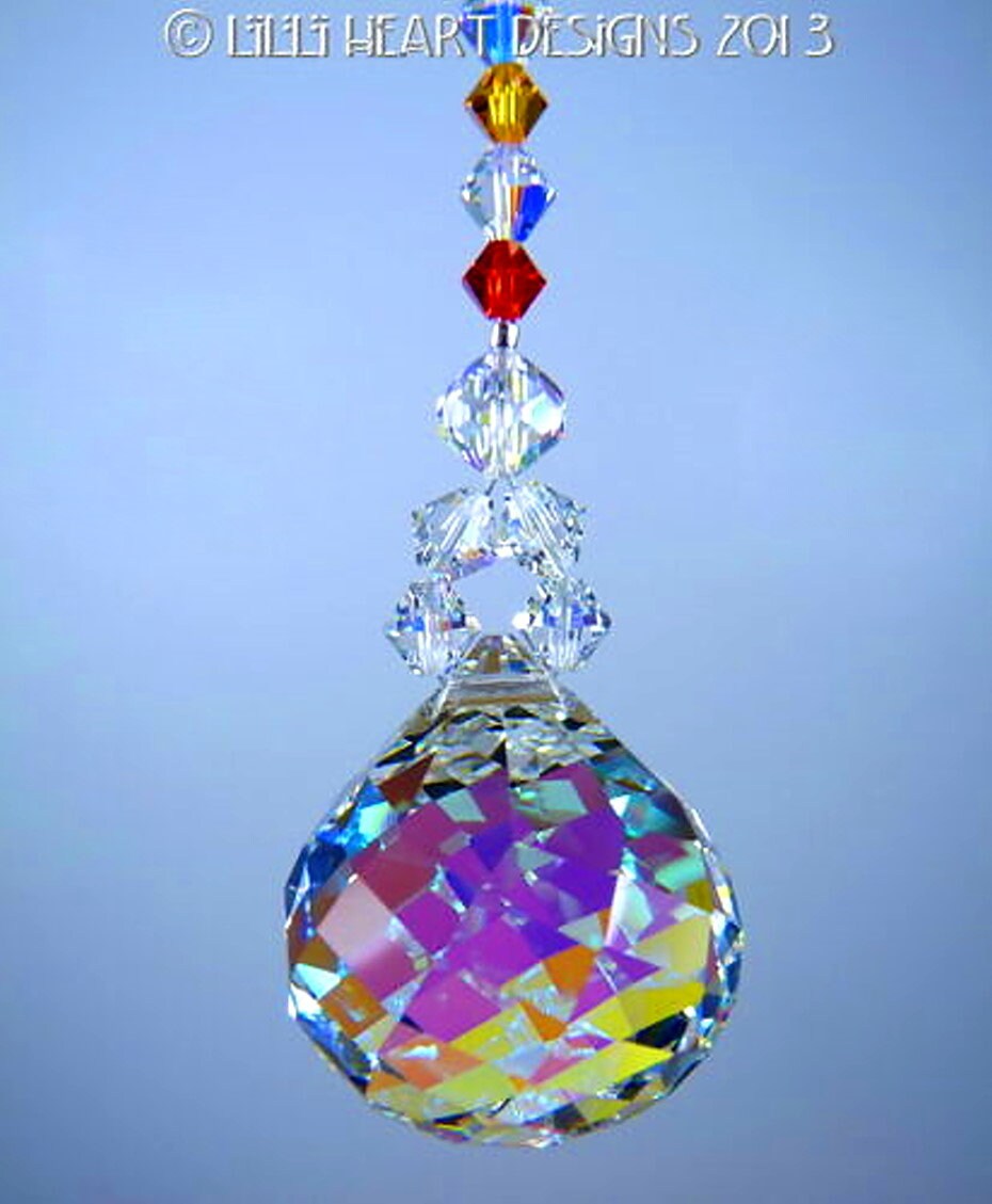 スワロフスキークリスタルサンキャッチャー レインボーメーカー 30mm