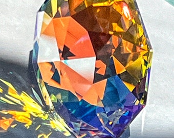 大きなスワロフスキークリスタルサンキャッチャー（廃盤品）2インチ