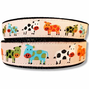 Holy Cow Dog Collar / Adjustable / Pet Accessories / Pet Lover / Dog Collar / Cow Dog Collar / Small Dog Collar / Large Dog Collar / Spots