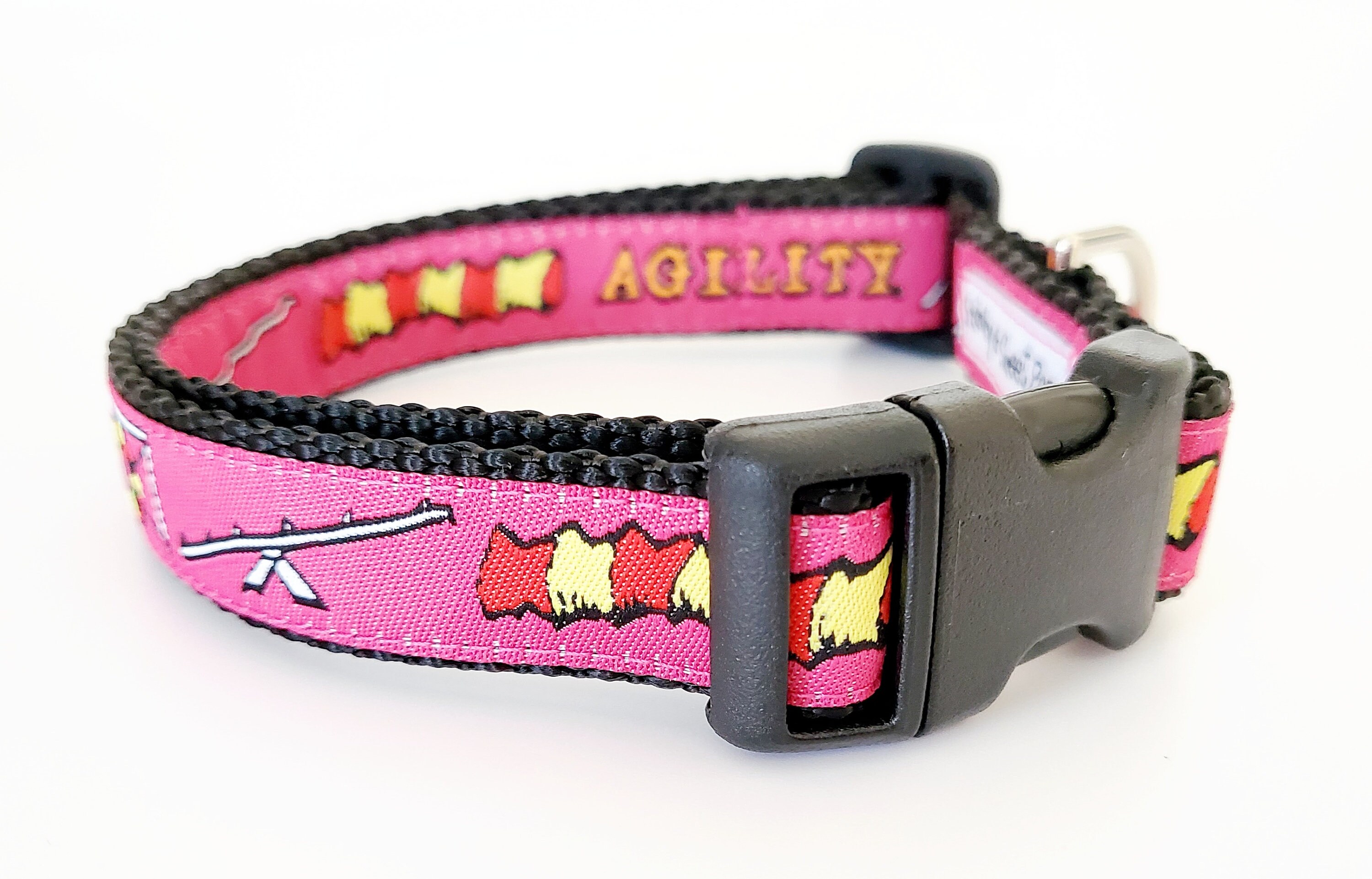 agility dog collar