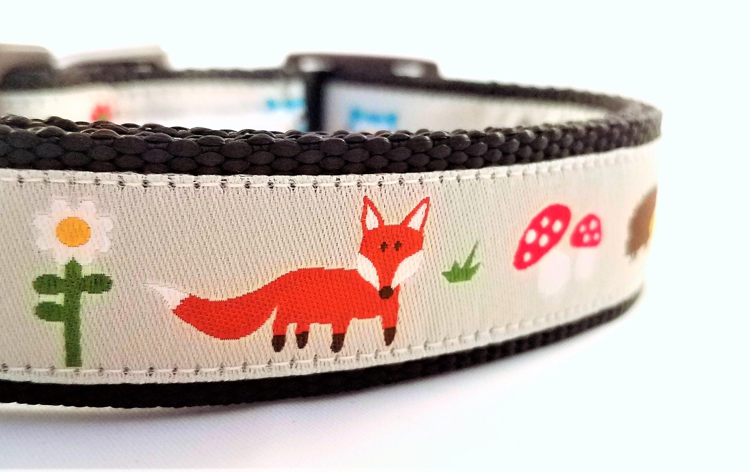 fox dog collar