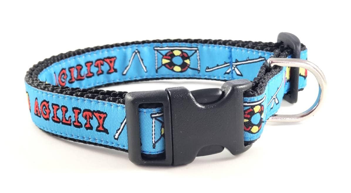 Agility Dog Collar / Handmade / Pet Accessories / Adjustable Etsy