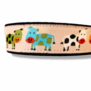 Holy Cow Dog Collar / Adjustable / Pet Accessories / Pet Lover / Dog Collar / Cow Dog Collar / Small Dog Collar / Large Dog Collar / Spots image 2