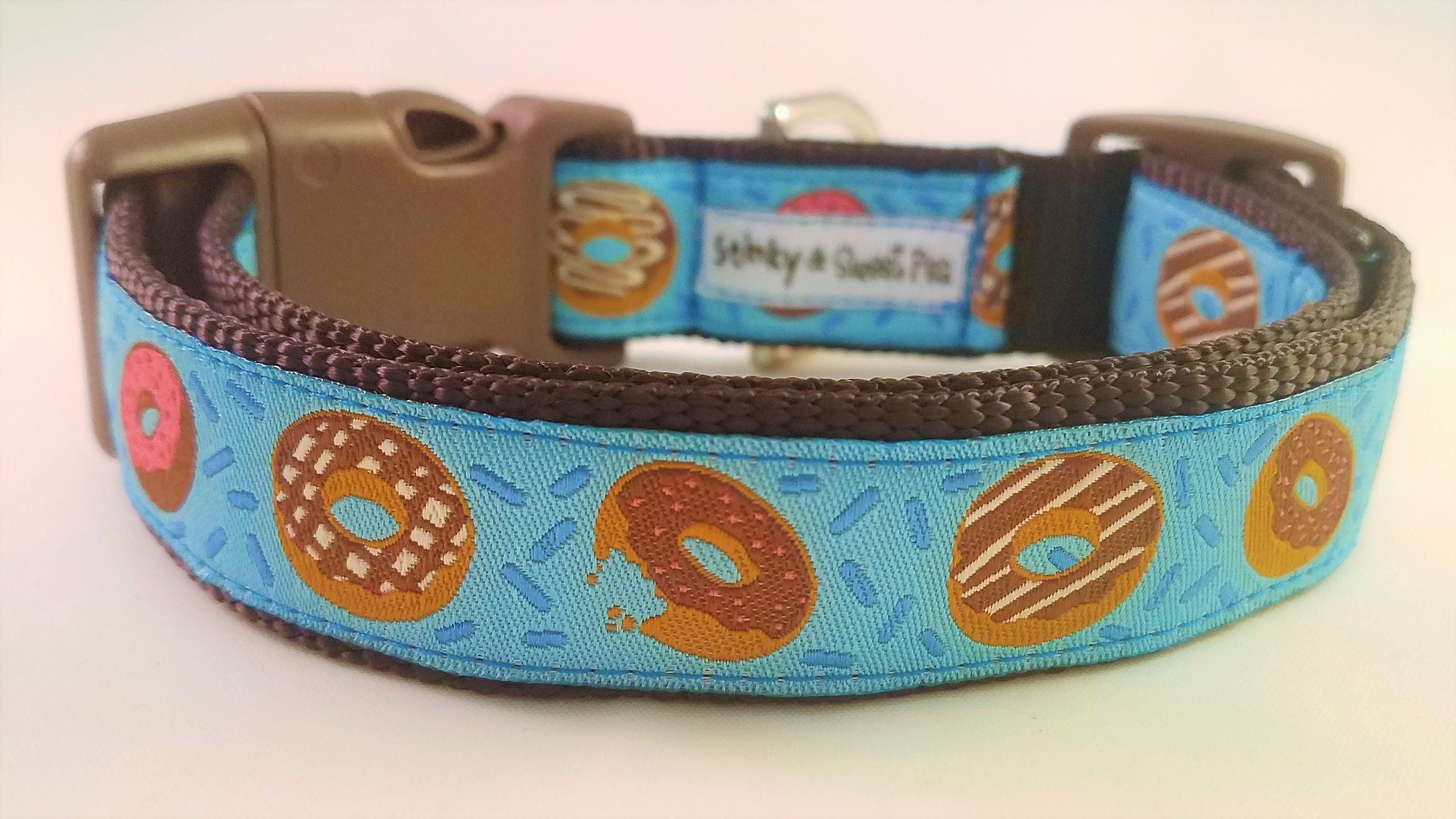 Donuts Dog Collar / Handmade / Pet Accessories / Adjustable / Etsy