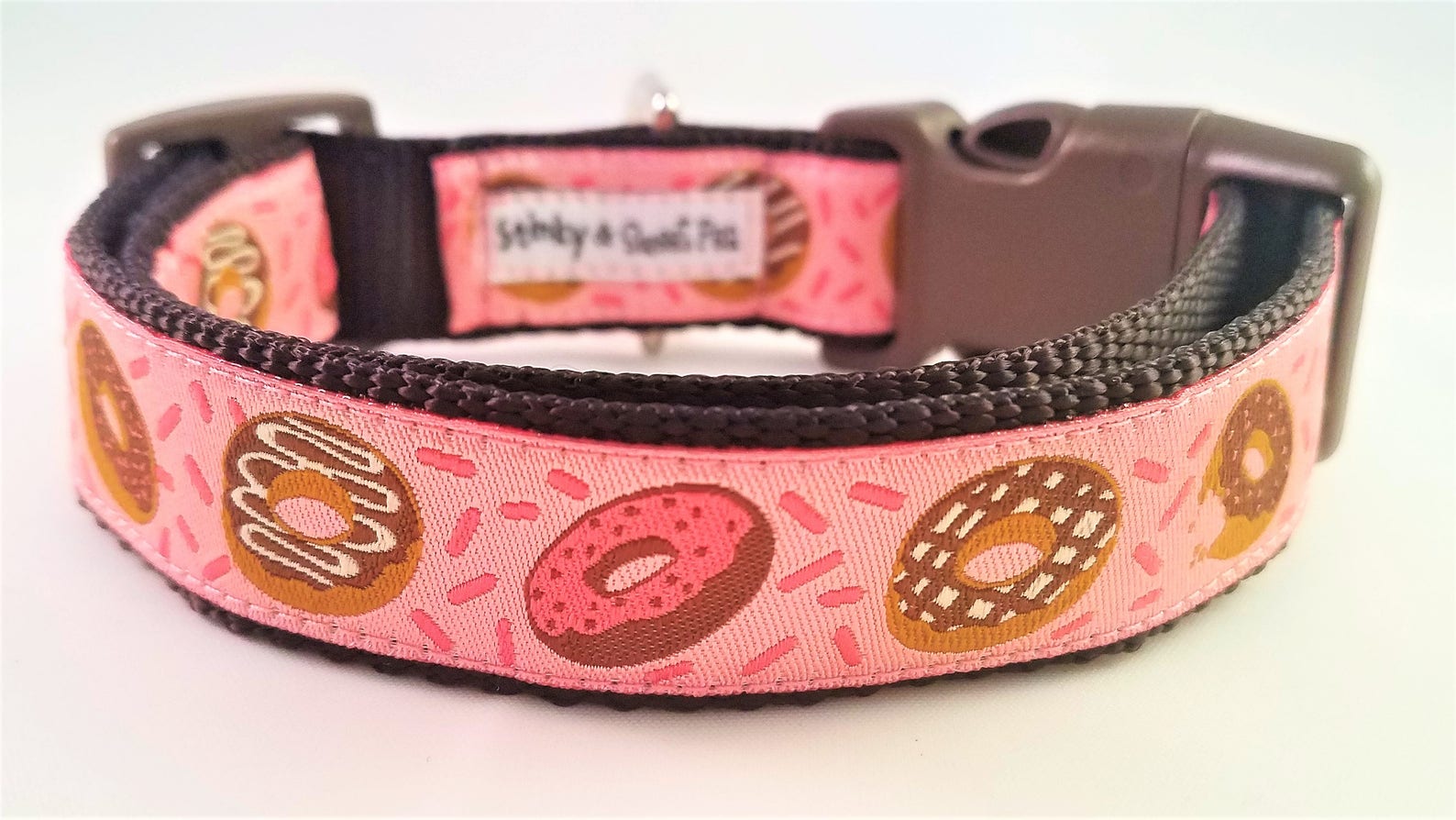 Donuts Dog Collar / Handmade / Pet Accessories / Adjustable / Etsy
