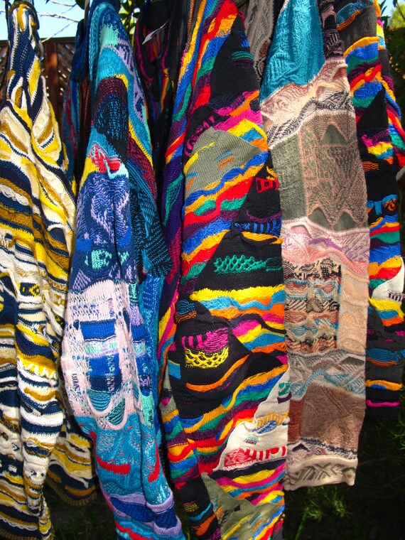 colorful coogi sweater