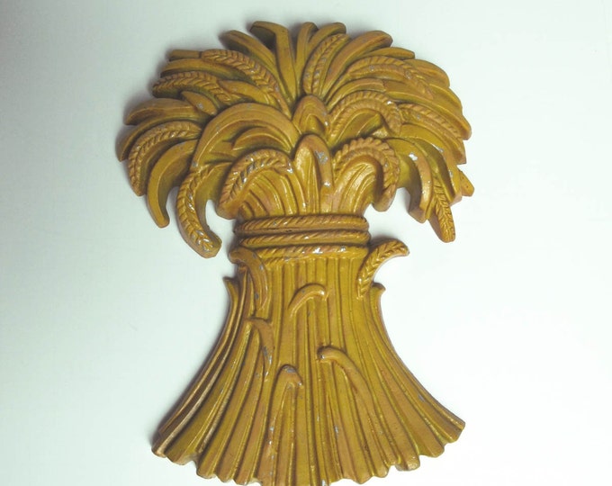 Autumn Wheat Sexton Metal Wall Art Pair Teamepe Etsy