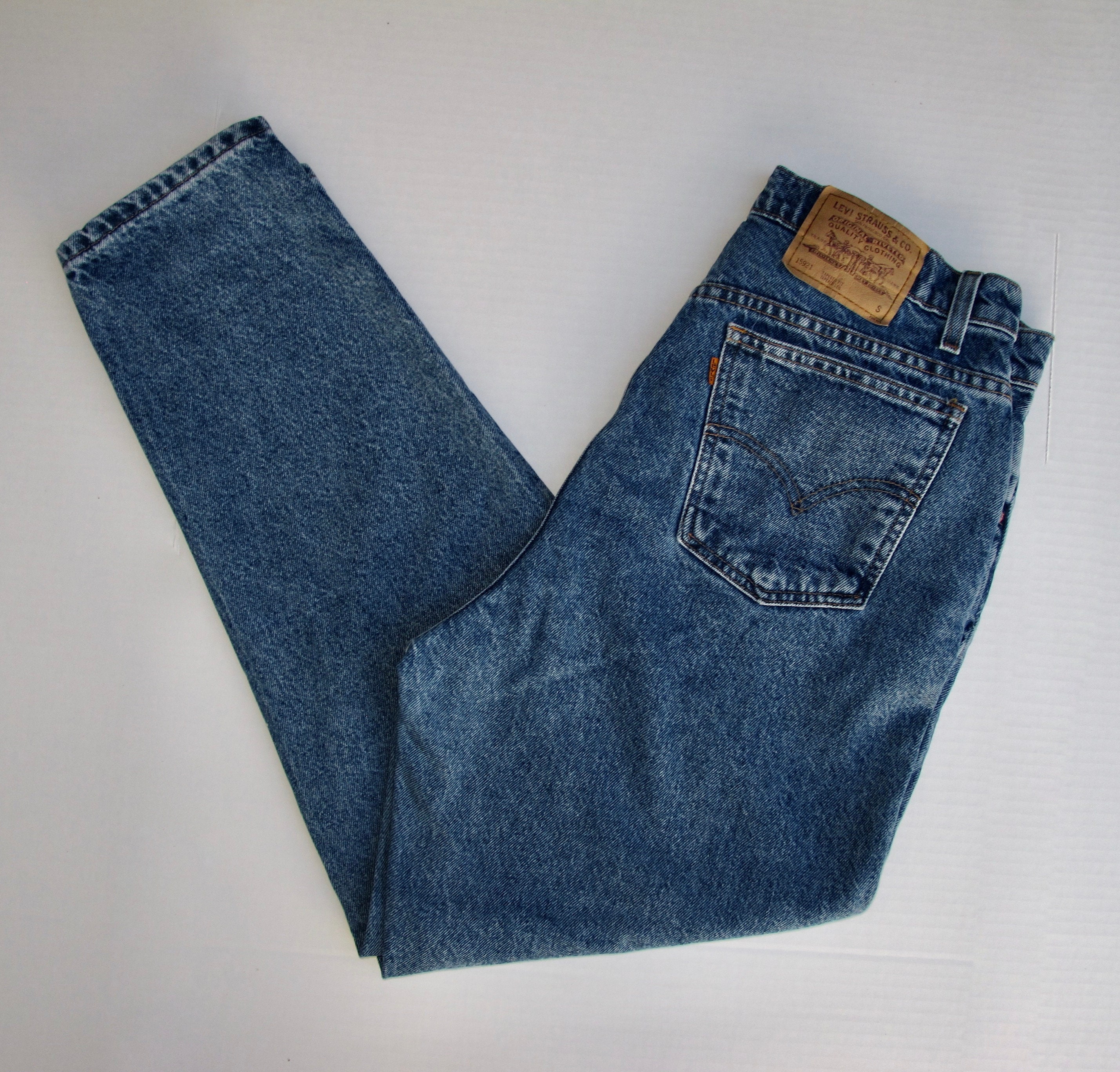 Vintage 80s Levis 921 Women's 16 Short Tapered Leg Mom | Etsy