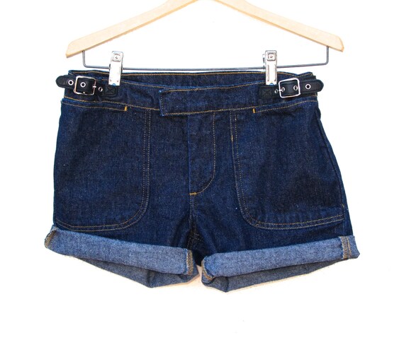 dressy denim shorts