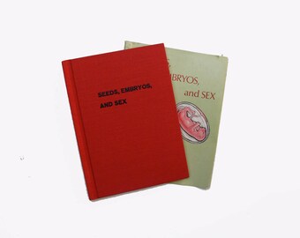 Sex Education Book 1970 Cosgrove Seeds, Embryos, and Sex for Young Readers