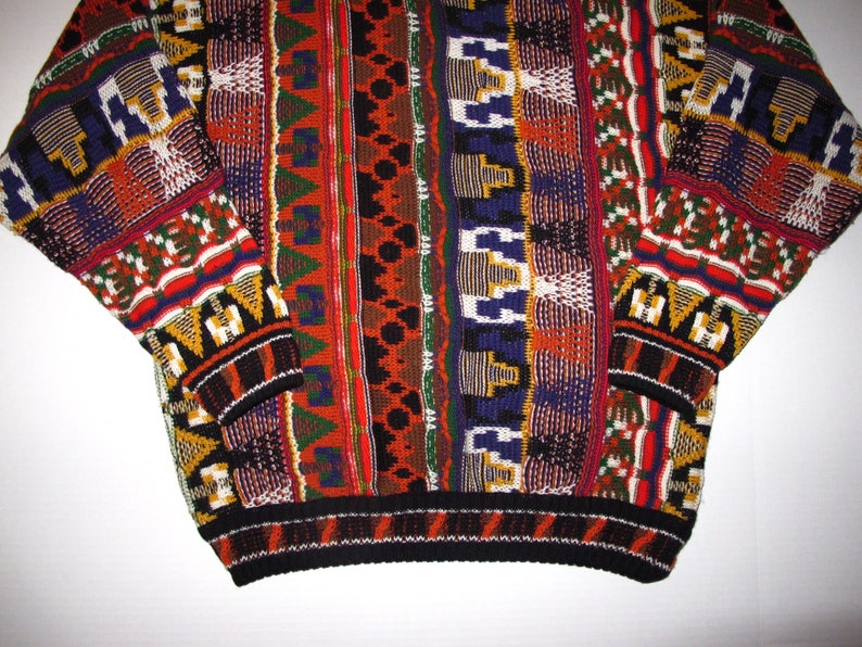 Crew Neck Unisex Small to Medium KALAROO Australia M Mens WOOL Sweater Colorful Fall 3D Mens Coogi Warm Ski Jumper Winter Coogi Like