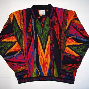 colorful coogi sweater