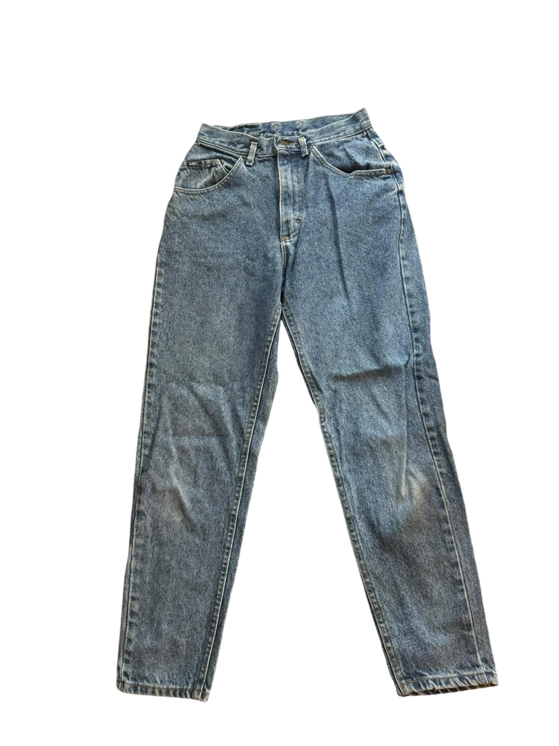 Vintage 80's High Waist Lee Jeans 7 PET - Etsy