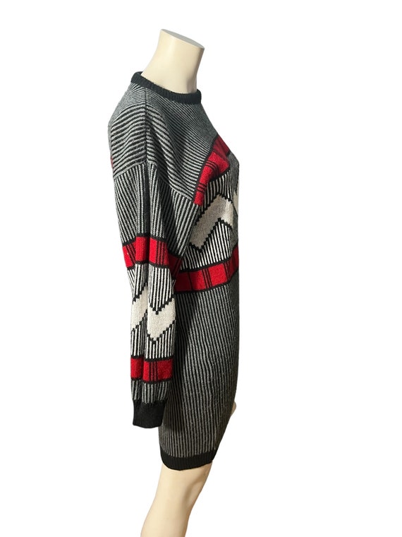 Vintage 80's sweater dress Latitudes M - image 4