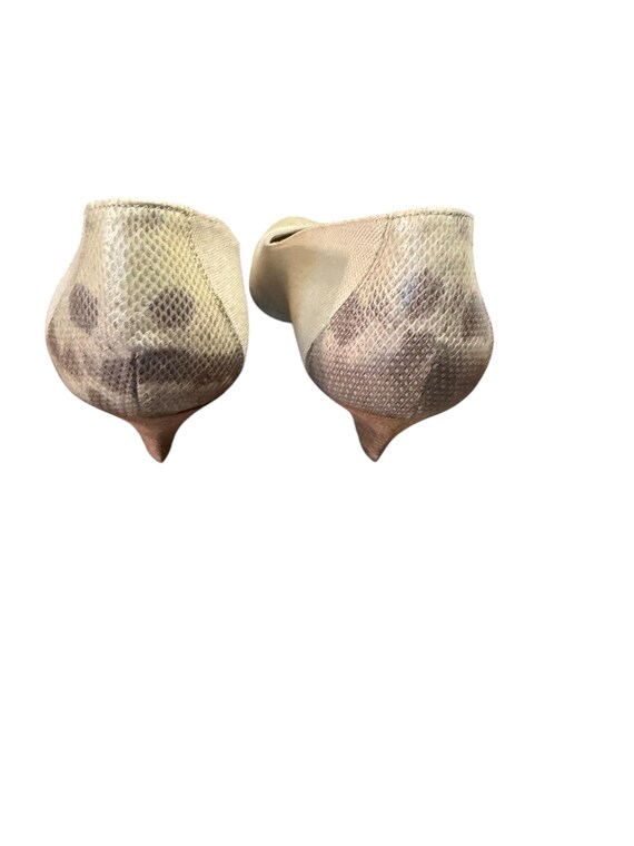 Vintage 80's tan heel shoes 9 N Anne Klein View 5