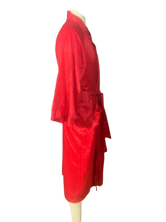 Vintage red Christian Dior men's robe - image 4