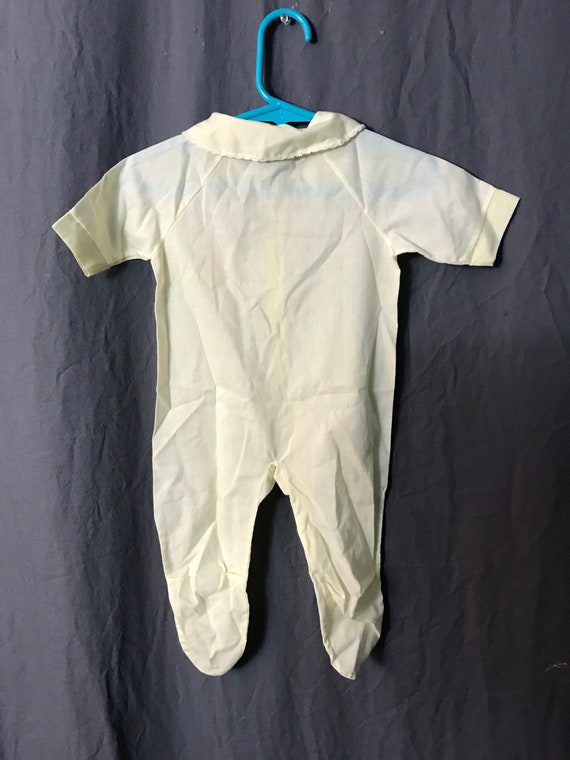 Vintage 1950’s 60’s baby onesie newborn - image 3