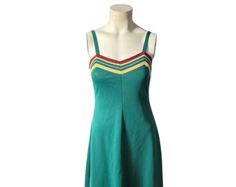 blue and green chevron dress Smocked Easter Bunny Bishop Floral Embroidery Blue Dress 4T main image 1