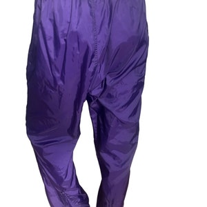 Vintage purple track suit ski suit Apex L image 7