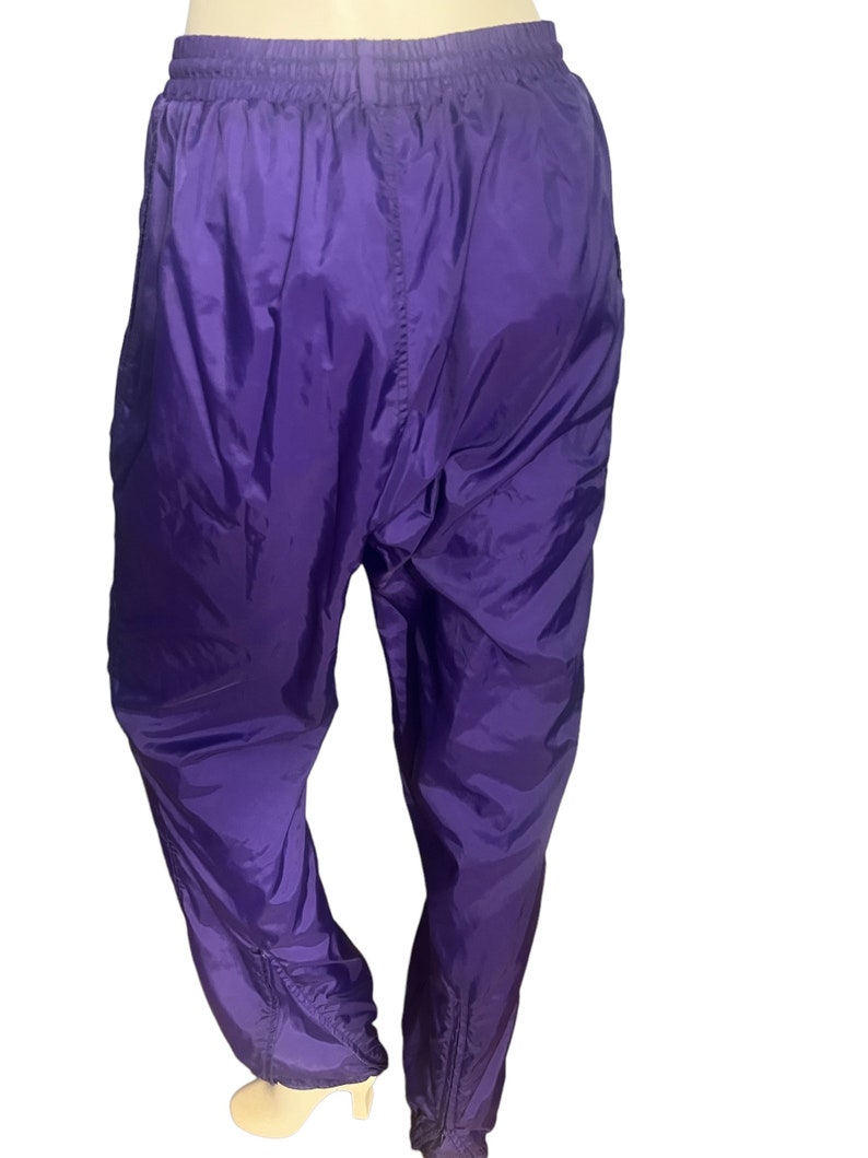 Vintage purple track suit ski suit Apex L image 7