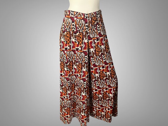 Vintage 70's maxi skirt knit M - image 1