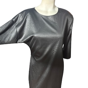 Vintage black 80&#39;s mini dress L Kiks