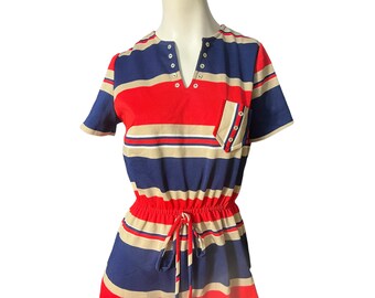 Vintage CM Coventry 60's 70's Mini Scooter Dress M