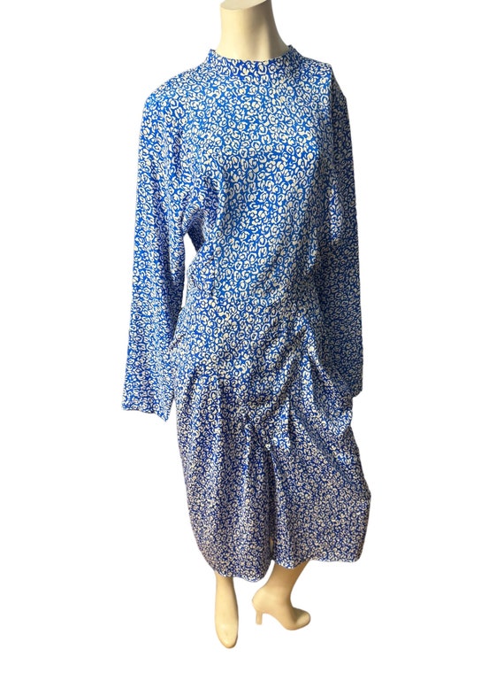 drop waist dress xl Women's Drop Waist Button Up Denim Midi Dress, Mid Wash