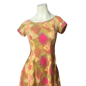 Vintage Kiyomi Hawaiian dress  caftan S 50&#39;s